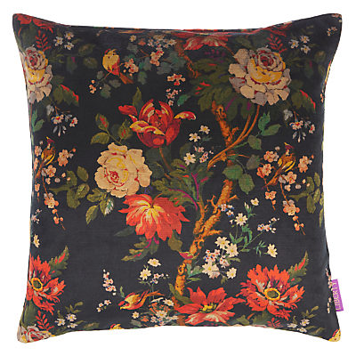 Liberty Lady Kristina Cushion, Parasol Black Velvet Liberty Lady Kristina Cushion, Parasol Black Velvet
